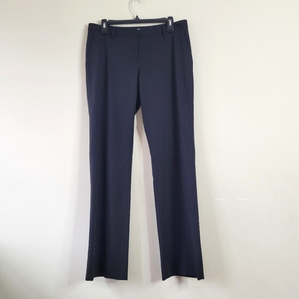 Prada Black Boot-Cut Dress Pants